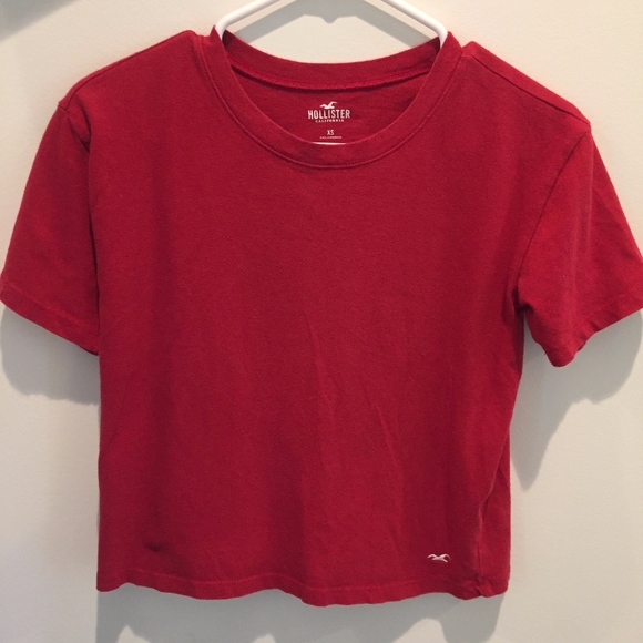 Hollister Tops - Hollister Red T-Shirt Hollister Tops - Hollister Red T-Shirt